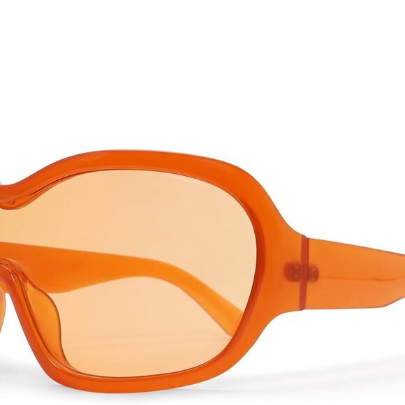 Oversized Trendy Wrap Around Sunglasses for Women Men - Cool Concert shades 2000 - Picture 7 of 9